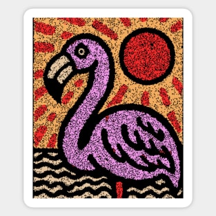 The Balance | A Vibrant Folk Art Tarot Card Sticker